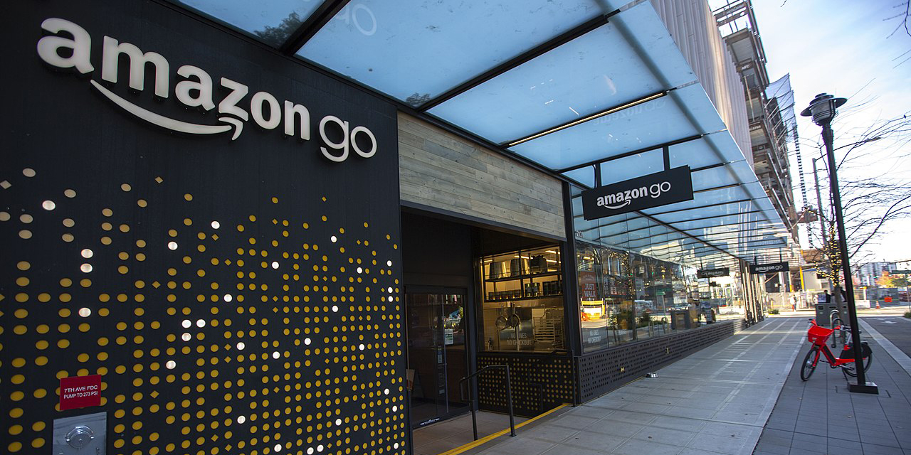 The first Amazon Go store, Downtown Seattle